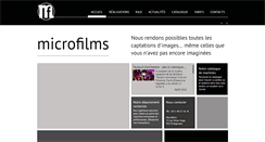 Desktop Screenshot of microfilms.fr