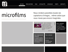 Tablet Screenshot of microfilms.fr